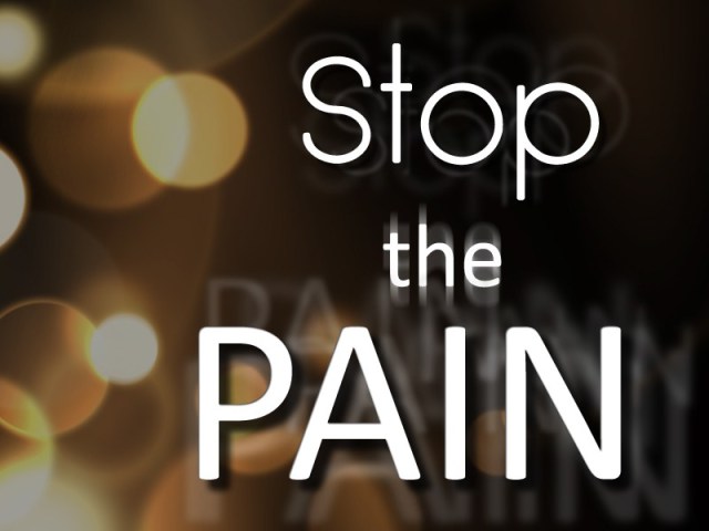 Stop Pain with CBD