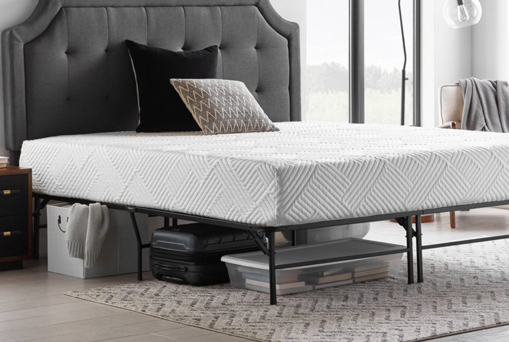 A modern metal bed frame from Icon Sleep will enhance your bedroom's